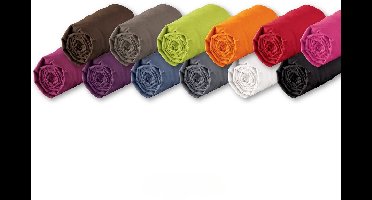 100% katoenen hoeslakenset met 57 draden - willekeurige kleuren