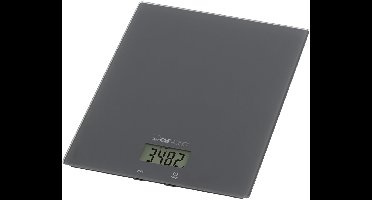 Clatronic KW 3820 Glas schwarz Keukenweegschaal Digitaal Digitaal Weegbereik (max.)=5000 g Zwart 210 x 180 x 20