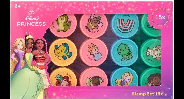 Disney Princess Stempelset, 15st.