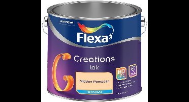 Flexa - Creations Lak Zijdeglans - Midden Pompoen - Mengverf - 2.5 L