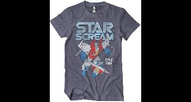 Transformers Starscream Washed T-Shirt Navy/Heather-L