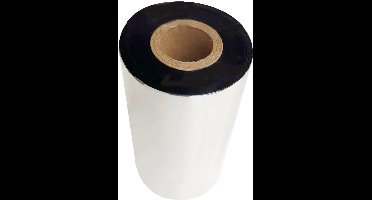Thermotransfer lint zwart wax 110mm x 300m voor Zebra printers