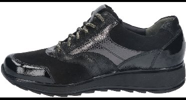 Durea Sneaker Zwart nubuck lak K (Maat - 8, Kleur - Zwart)