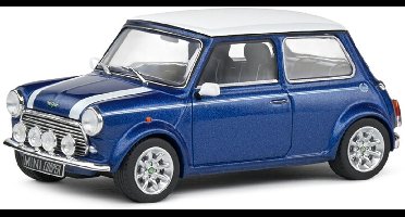 Mini Cooper S '94, blauw Solido schaal 1:43