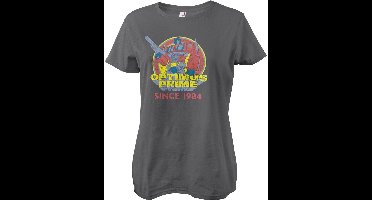 Transformers Optimus Prime - Since 1984 Girly Tee Damen T-Shirt Darkgrey-S