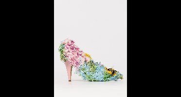 Moschino Couture Fringed Textile Heels Wo - Multicolor Pumps