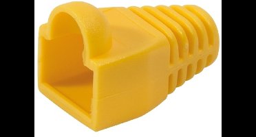 Rj45 Yellow Boot/Kink Protection Sleeve 5,88Mm - 100-Pack
