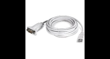 TRENDnet TU-S910 USB zu Serial Konverter, 3 Meter Kabel