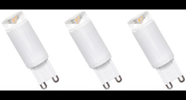 Spectrum LED Insteeklampje G9 2.5W - 230V - 200 Lumen - 4000K Neutraal Wit - Natuurlijk Licht - Energiezuinig - 3 stuks