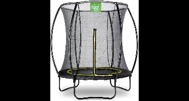 EXIT Silhouette Trampoline ø183cm - Op Poten - Rond - Trampoline Buiten - Voor Kinderen - Zwart