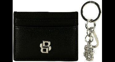 BOSS kaarthouder sleutelhanger Gift Set Card Case / Keyring Black zwart