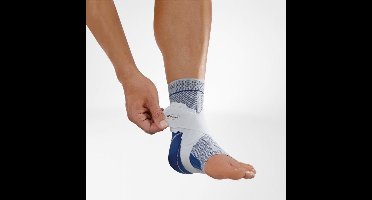 Bauerfeind MalleoTrain S Enkelbrace - 6 - Links - Grijs