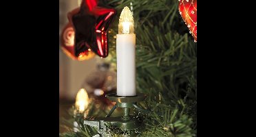 Konstsmide 2010-020 Kerstboomverlichting Binnen werkt op het lichtnet Aantal lampen 16 LED Warmwit Verlichte lengte: 7.