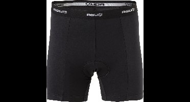 AGU Underwear Fietsonderbroek Essential - Fietsonderbroek Heren met Zeem - Ademend Fietsondergoed - Zwart - S