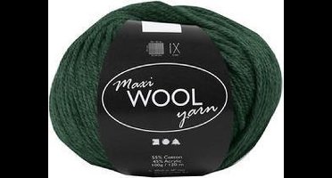 Creativ Company wolgaren groen - breigaren 125m 100g bol.