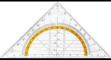 Topwrite Geodriehoek | Voor School of Kantoor