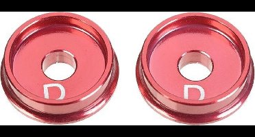 Team Corally - Alum. Lower Arm Cap SSX-12 - D - 1.5mm - 2 pcs