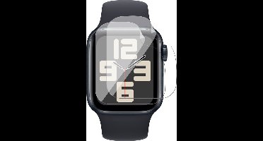 Screenprotector geschikt voor Apple Watch 40 mm Series 4 / 5 / 6 / SE 2021 / SE 2022 - 2x FlexGuard Screen Protector