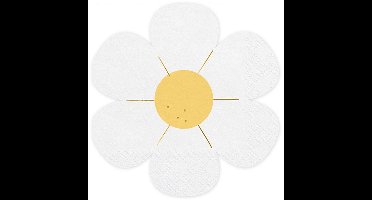 Servetten Daisy - 12 st.
