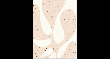 GreatGardenPosters - Tuinposter - Plant - Abstract - Pastel - Tuindoek voor buiten - Schuttingposter - Tuindecoratie - 120x160 cm