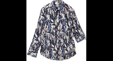 Tom Tailor - Blouse met patroon - Maat 38 - organic shapes design