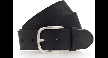 MUSTANG Leren riem Classic Women Leather Belt W95 Black zwart