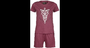 The Lord Of The Rings Evening Star Pyjama bordeaux S Katoen -