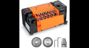 Slijpmachine Boormachine Slijper Boorenslijper Boren Scherpen – 120W Motor – Verstelbare Slijphoek 95°-135° – 4500 RPM Snelheid