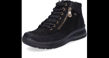 Rieker dames veterboot zwart