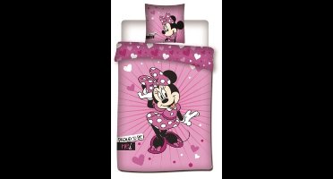 Disney Minnie Mouse Dekbedovertrek Proud - 140 x 200 cm - Polyester