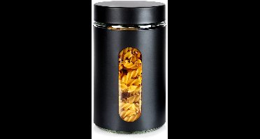 Voedselcontainer Strooibus Glas Schroefbaar 1 l - Container voor Losse Producten - Keuken - Voedsel - Doos