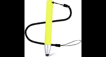 Allecto Plus - Capacitieve Styluspen voor kindvriendelijke tablets en smartphones met veerkoord - Vegetarische Styluspen met tekenfunctie