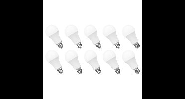 Spectrum LED Lamp E27 18W - 230V - 1800 Lumen - 3000K Warm wit - Gezellig licht - Energiezuinig - 10 stuks