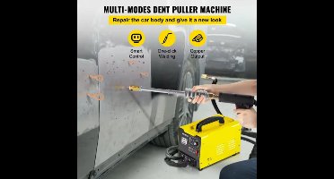 Lasapparaat - Slagtrekker - Uitdeukset Auto - Deukentrekker - Denthijs Puller Spot Lasser - Professioneel Deukreparatiesysteem - 1.8KW - 3500A - met Spotpullerfunctie voor Voertuigpanelen