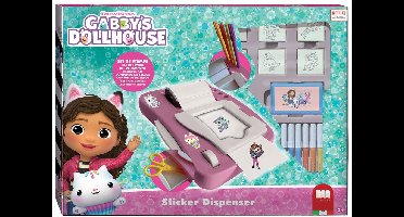 Multiprint Gabby's Poppenhuis Stickermachine Set