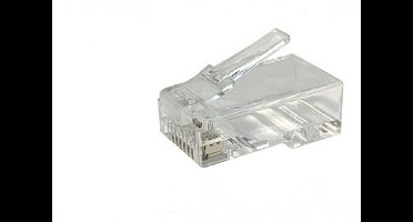 DANICOM UTP CAT5e RJ45 Connector - voor soepele en stugge kern - 10 stuks