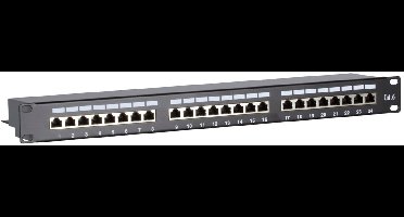 DSIT CAT6 FTP patchpaneel - 24 poorts