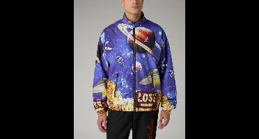 Australian Archive print jasje reversible Lost Zwart -Maat 3XL