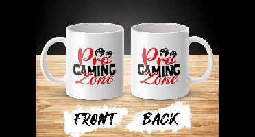Pro Gaming Zone Mug, Gamer Gift, Nieuwigheid Koffiemok, Gaming Accessoires, Cadeau Voor Gamers, Game Room Decoratie