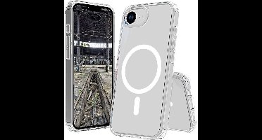 JT Berlin Pankow Clear MagSafe Backcover Apple iPhone 16e Transparant Inductieve lading, MagSafe compatible, Stootbeste