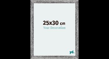 Your Decoration - Fotolijst 25x30 cm - MDF - Grijs Geveegd - Mura