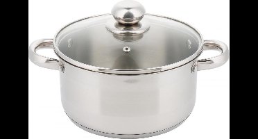 Kinghoff 4331 kookpan - Ø24 cm - rvs - alle warmtebronnen