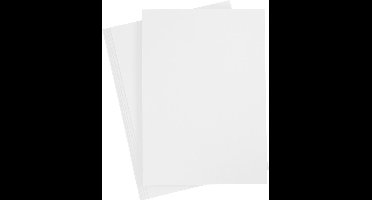 Karton, A4, vel 210x297 mm, 220 gr, wit, 10 stuk/ 1 doos