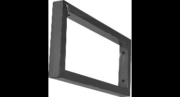 Sanifun Ophangbeugel vierkant 460 x 220 mat zwart