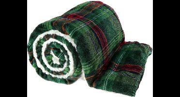 Unique Living | Larsson plaid 150x200cm dark green