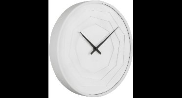 Karlsson Wandklok Layered Origami - Wit - Ø30cm - Modern