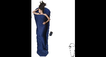 Cocoon Mummyliner - Lakenzak - Microfiber - Twilight Blue