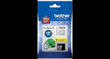 Brother LC462Y inktcartridge 1 stuk(s) Origineel Normaal rendement Geel