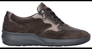 Waldläufer Bungeez Dames Veterschoen - 831M01-500-971 Grijs/Combi - Wijdte M - Maat 7½ (41)