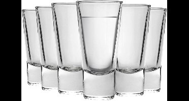 Set van 12 Espresso & Likeur Glaasjes 70ml, Hoogwaardig en Duurzaam Glaswerk